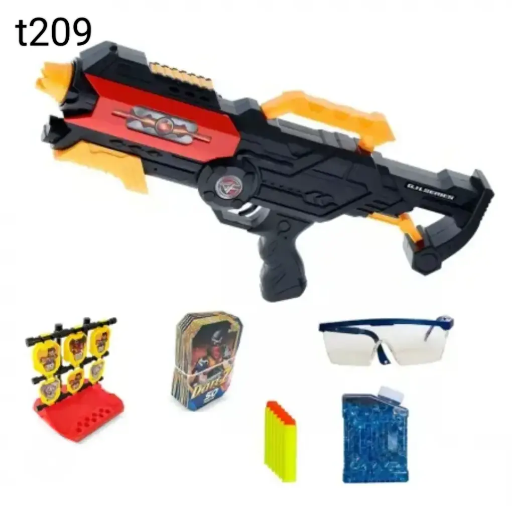 لعبه مسدس 2*1 احمر جيل