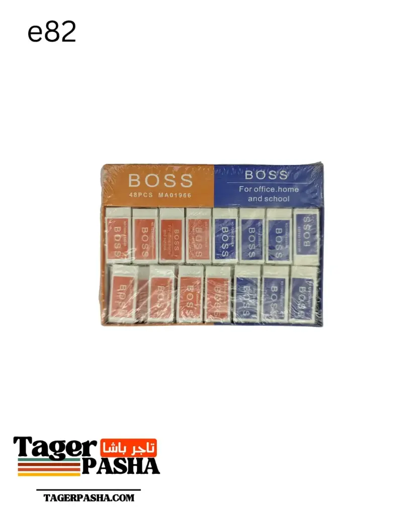 استيكة بوص بيضاء صغيرة 48 قطعة