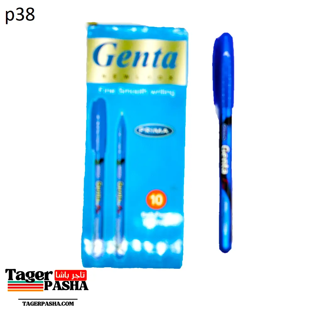 4/1 دستة قلم جاف بريما جينتا اسود 10أقلام