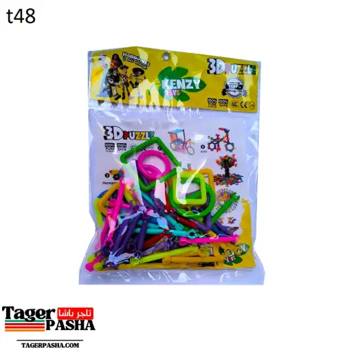 [T48] لعبة بازل كينزي 3d اشكال 7