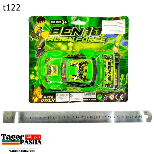 [T122] 4/1 دستة لعبة كارت عربية ريموت بن تن