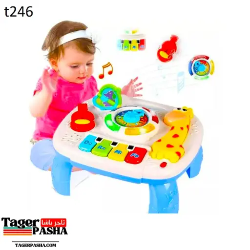 [T246] لعبة بيانو ترابيزة موسيقي