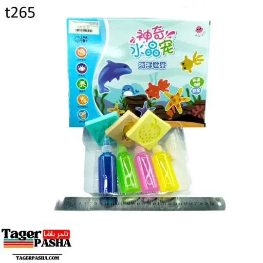 [T265] لعبة جل مائي 4لون علبة مقفولة
