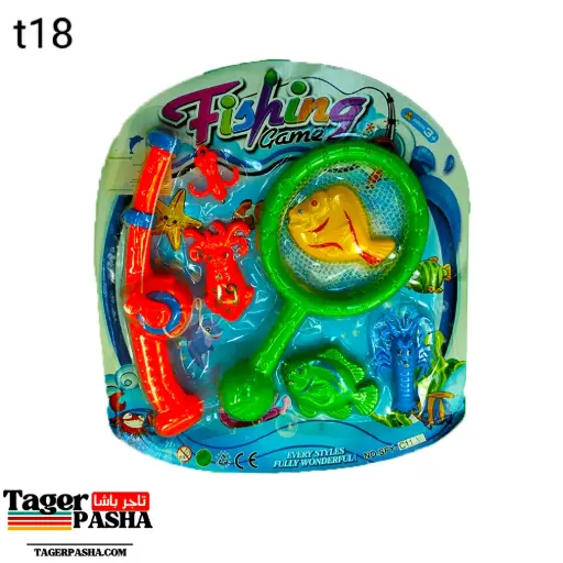 [T18] 4/1 دستة لعبة كارت صياد سمك