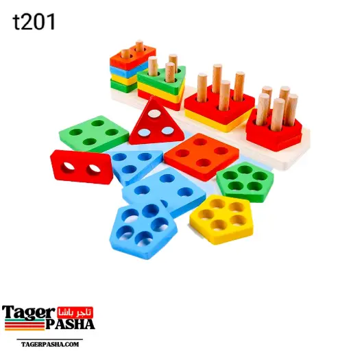 [T201] 4/1 دستة لعبة مسطرة تطابق رباعي شرينك