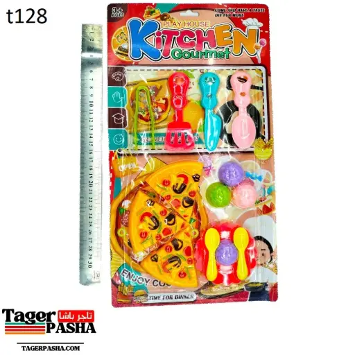 [T128] 4/1 دستة لعبة كارت بيتزا