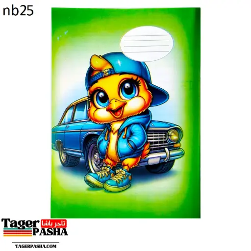 [Nb25] ١٠٠ كشكول ٥٦ ورقة مربعات نصف سم