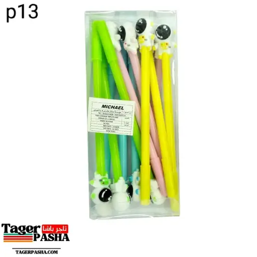 [P13] قلم جاف اشكال رائد فضاء 12قلم أزرق