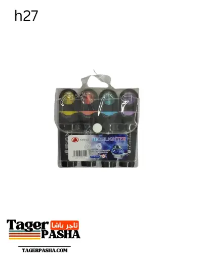 [H27] 3 كيس هايلايتر 4 لون
