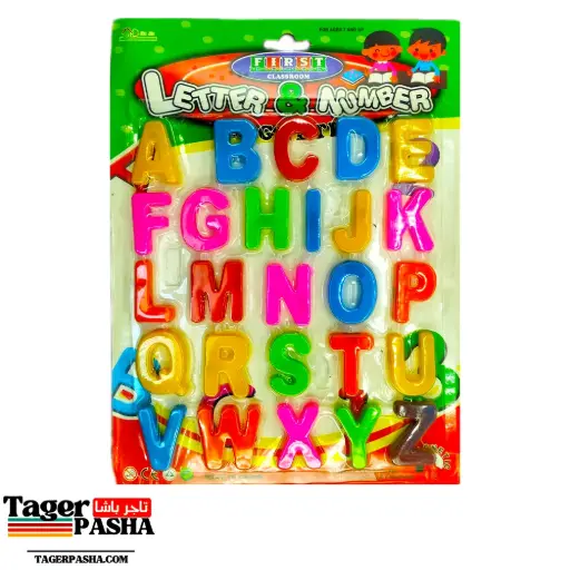 ٣ كارت حروف انجليزي مغناطيس