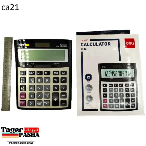 [Ca21] الة حاسبة deli 1632