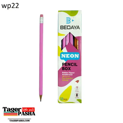 [Wp22] 4/1 دستة قلم رصاص بداية بأستيكة (١٢قلم)