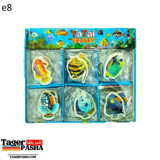 [E8] استيكة سمك ملون 36قطعة