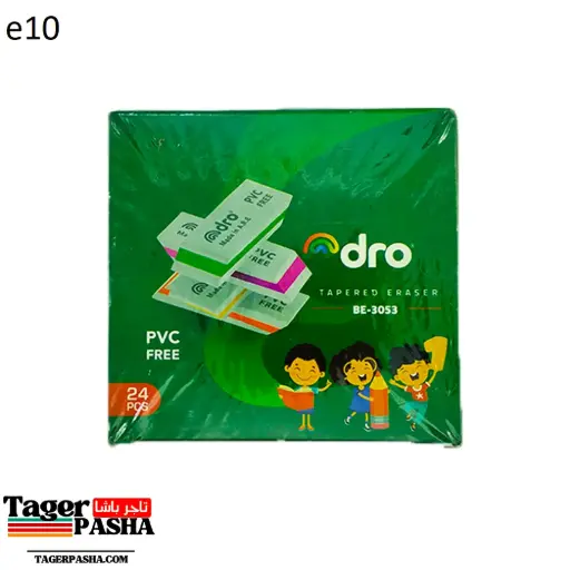 [E10] استيكة 24قطعة اخضر dro