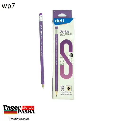 [Wp7] 4/1 دستة قلم رصاص deli scribe hb u508 00