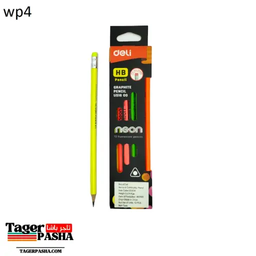 [Wp4] 4/1 دستة قلم رصاص deli neon hp