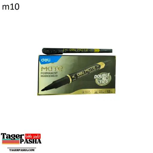 [M10] قلم ماركر deli ناحية 2 u104 اسود