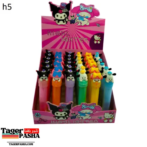 [H5] هايلايتر 36قلم  ys-102 fluorescent